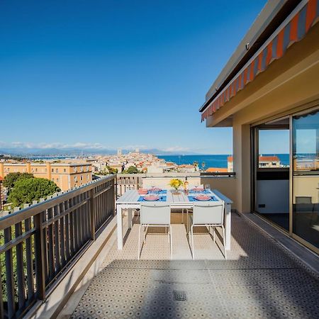 High Standing With Incredible Old Antibes And Sea Views Apartment Exterior photo