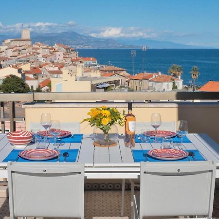 High Standing With Incredible Old Antibes And Sea Views Apartment Exterior photo
