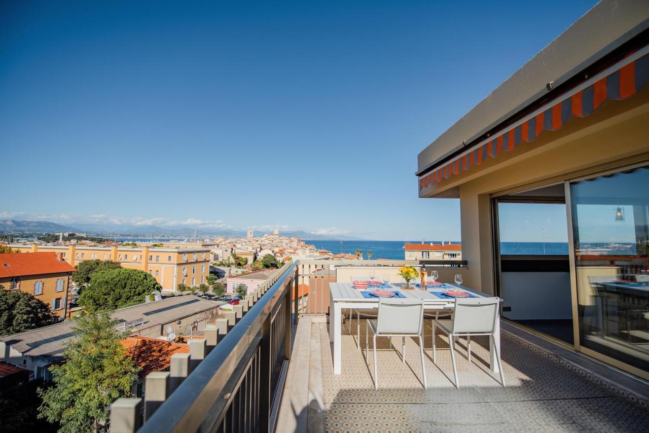 High Standing With Incredible Old Antibes And Sea Views Apartment Exterior photo