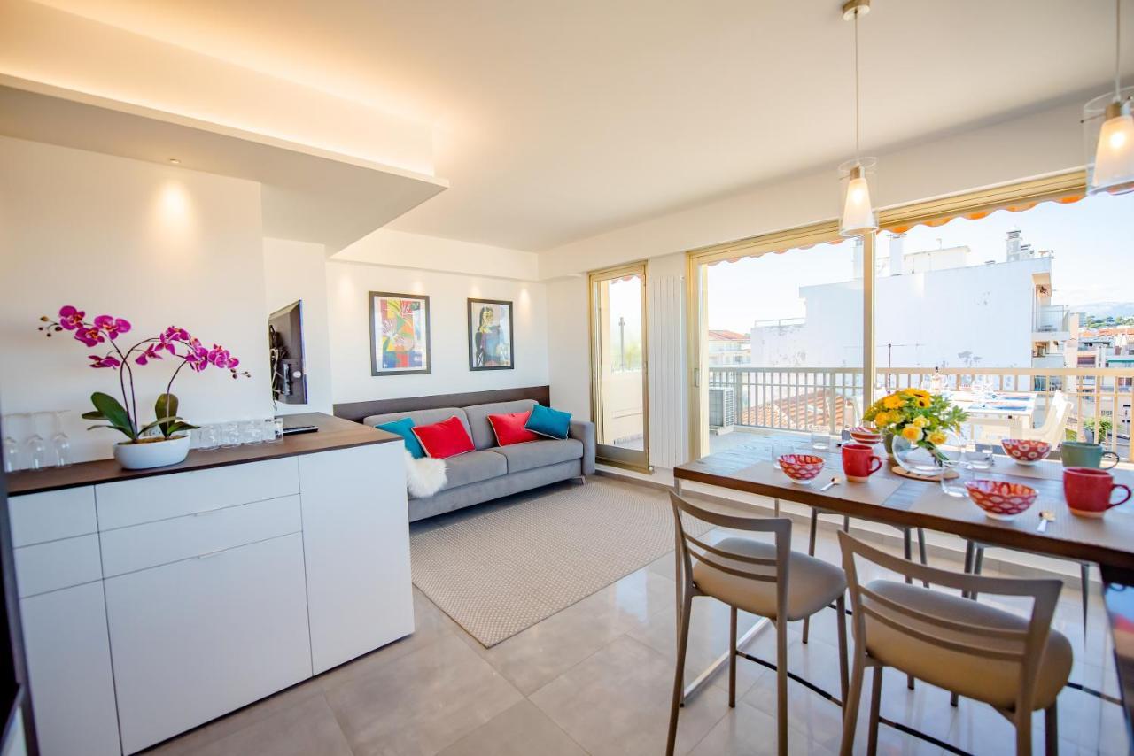 High Standing With Incredible Old Antibes And Sea Views Apartment Exterior photo