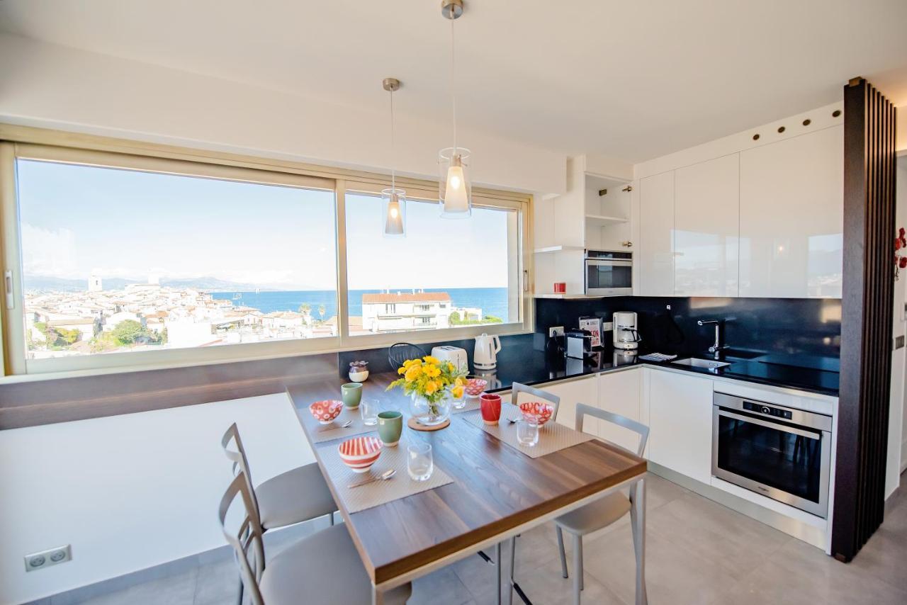 High Standing With Incredible Old Antibes And Sea Views Apartment Exterior photo