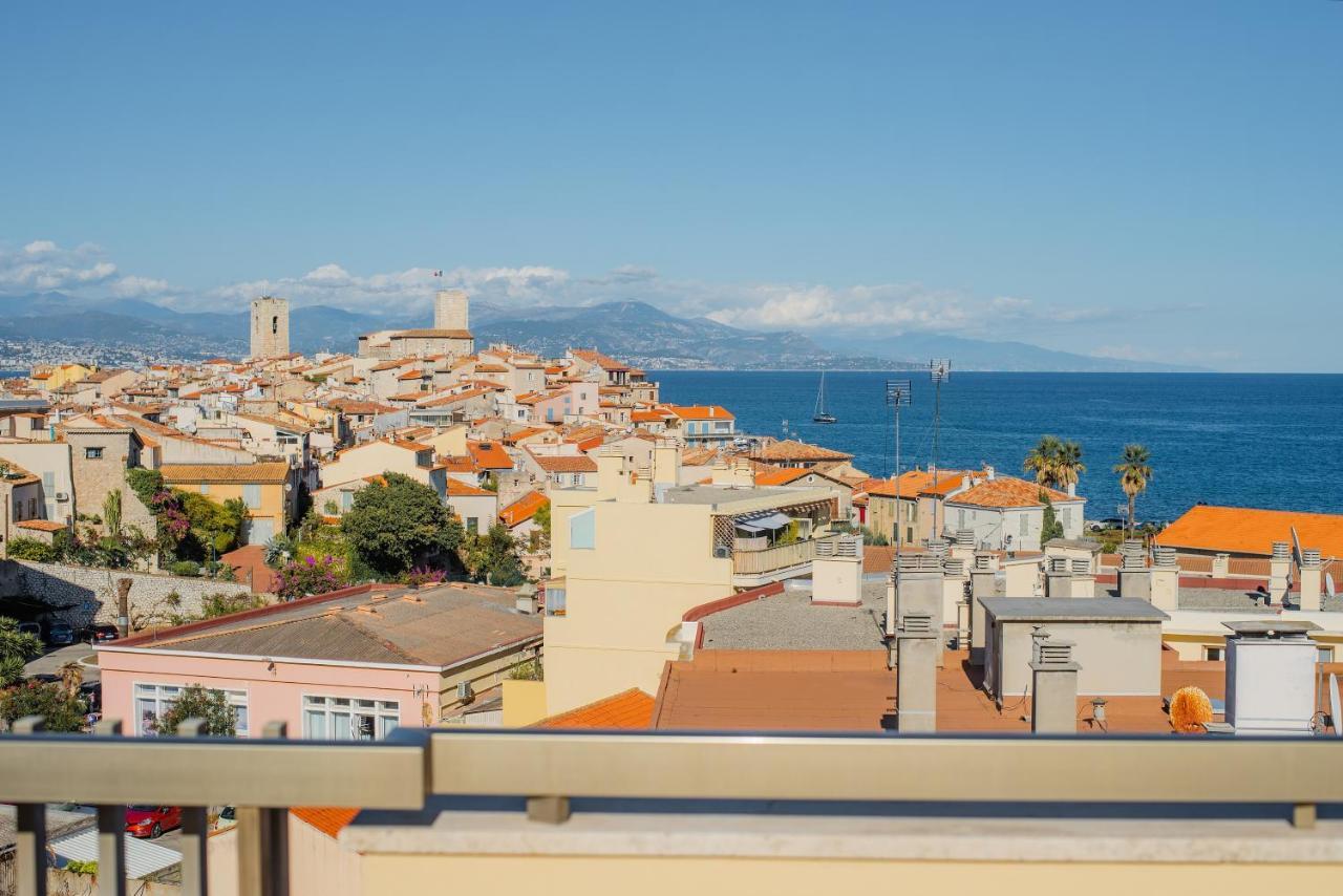 High Standing With Incredible Old Antibes And Sea Views Apartment Exterior photo