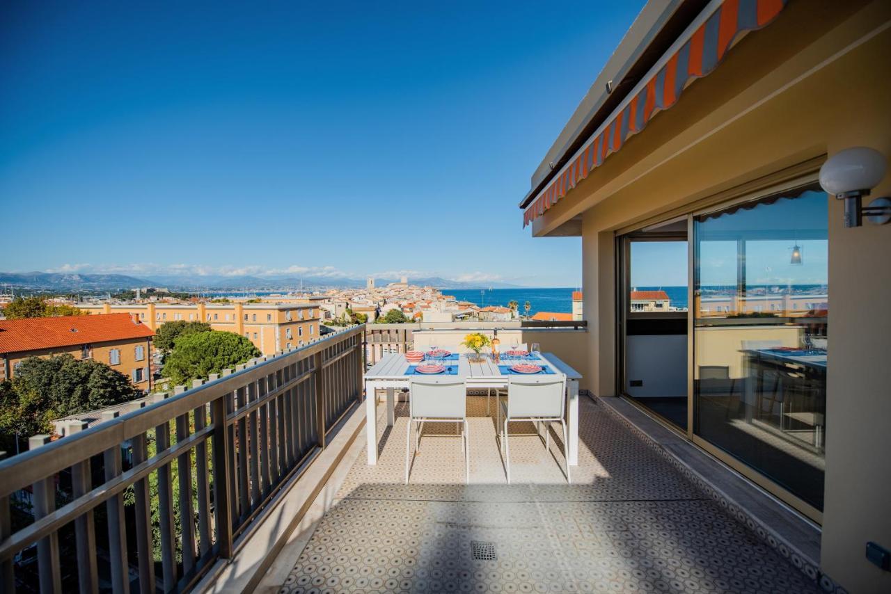 High Standing With Incredible Old Antibes And Sea Views Apartment Exterior photo