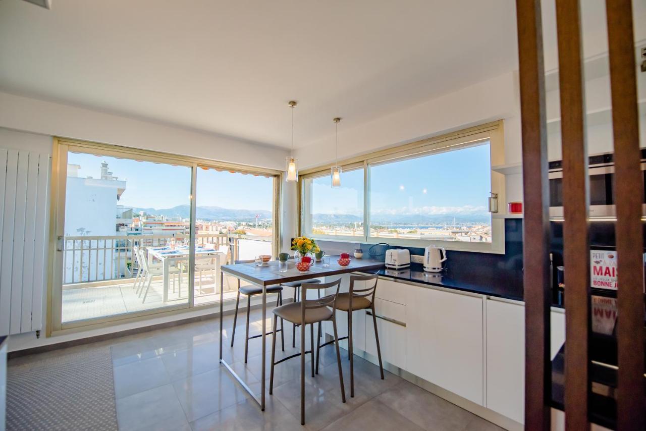 High Standing With Incredible Old Antibes And Sea Views Apartment Exterior photo