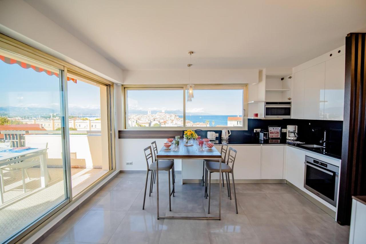 High Standing With Incredible Old Antibes And Sea Views Apartment Exterior photo