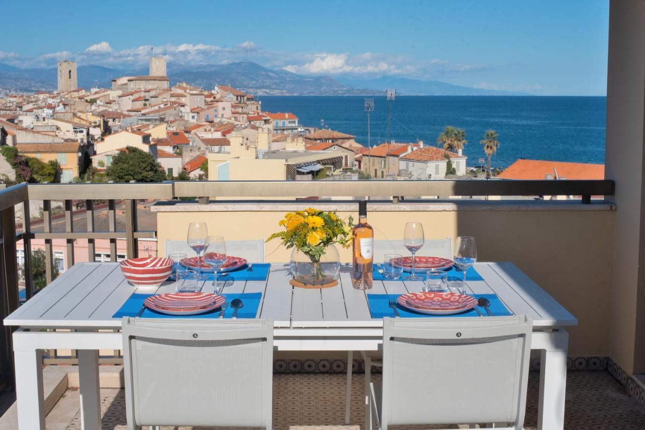 High Standing With Incredible Old Antibes And Sea Views Apartment Exterior photo