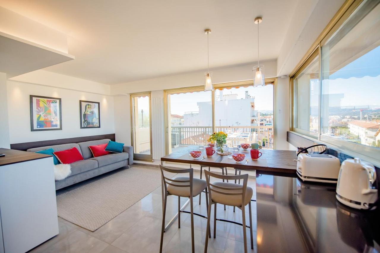 High Standing With Incredible Old Antibes And Sea Views Apartment Exterior photo