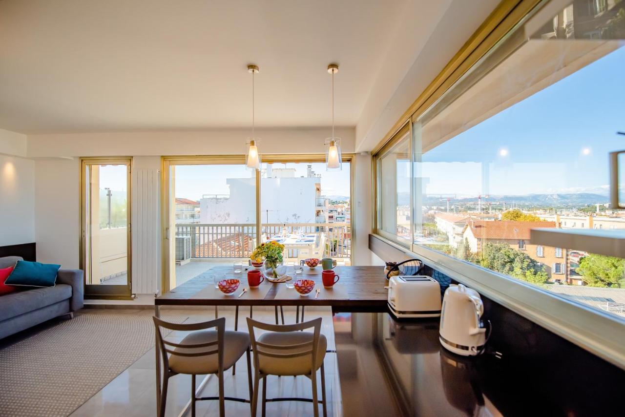High Standing With Incredible Old Antibes And Sea Views Apartment Exterior photo
